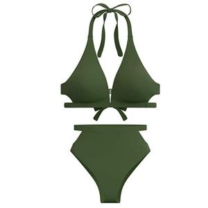 High Waisted Swimsuit Bikini